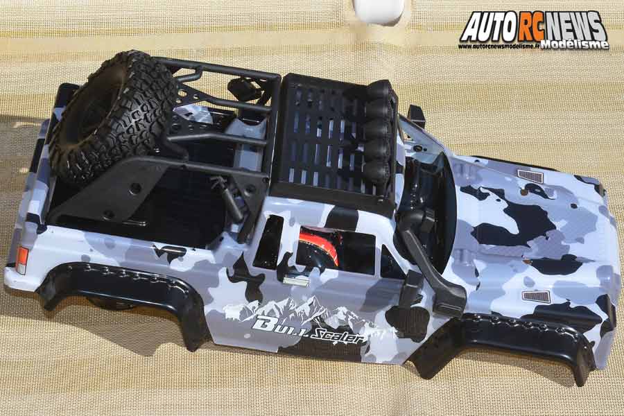 essai voiture blackbull bull scaler 1/10 brushed rtr 4wd réf : 94706pro by avio et tiger