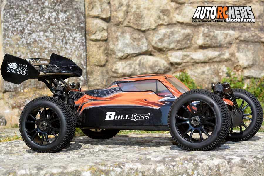 essai buggy blackbull bull sport 1/8 ep brushless rtr 4wd réf : 220094995 by avio et tiger