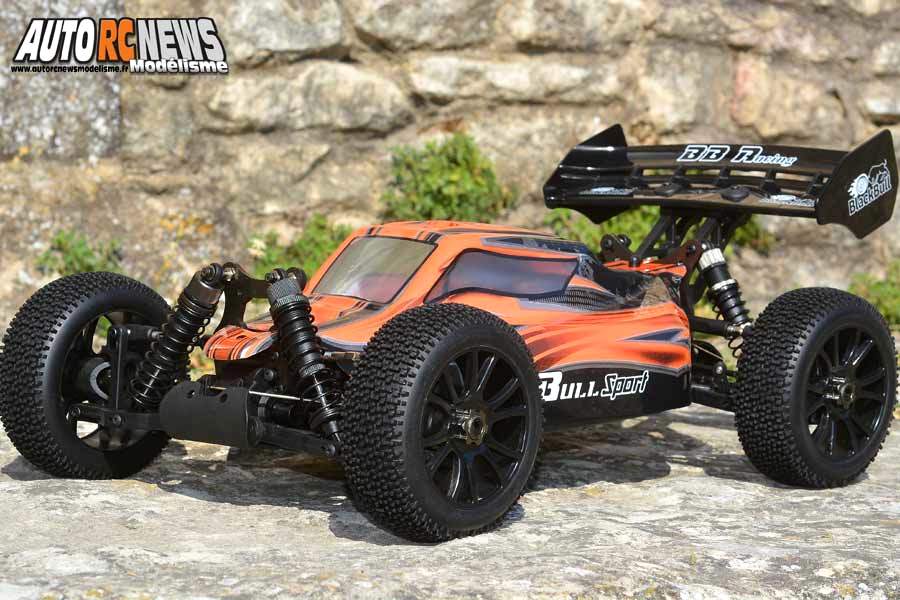 essai buggy blackbull bull sport 1/8 ep brushless rtr 4wd réf : 220094995 by avio et tiger