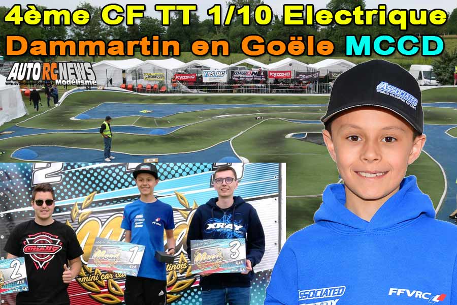 4ème cf tt 1/10 électrique à dammartin en goele club mccd les 8 et 8 juin 2019