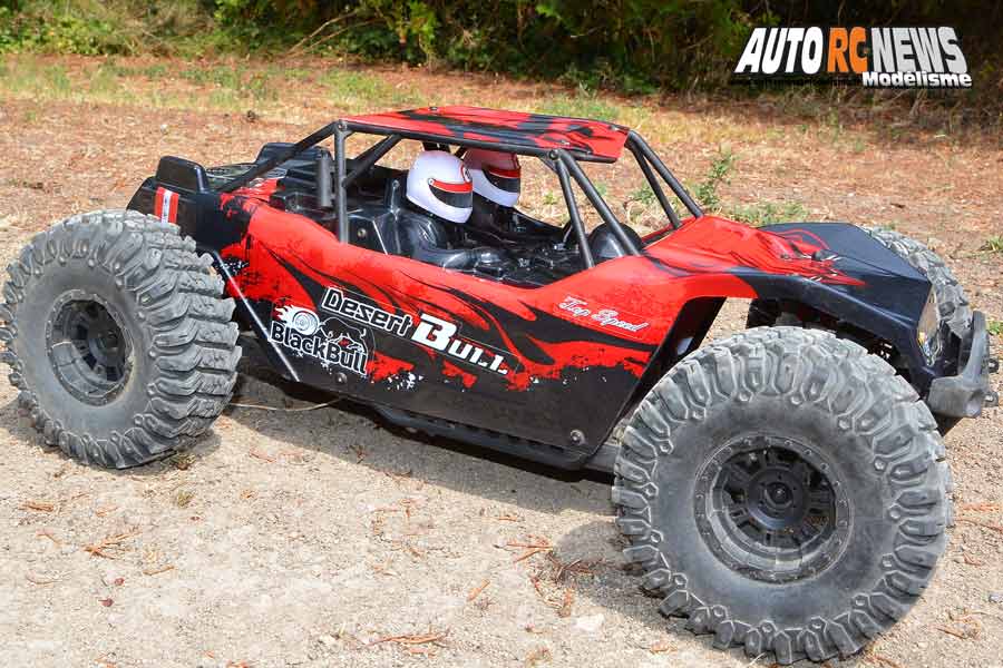 essai voiture blackbull desert bull 1/8 brushless rtr 4wd réf : 94991pro by avio et tiger