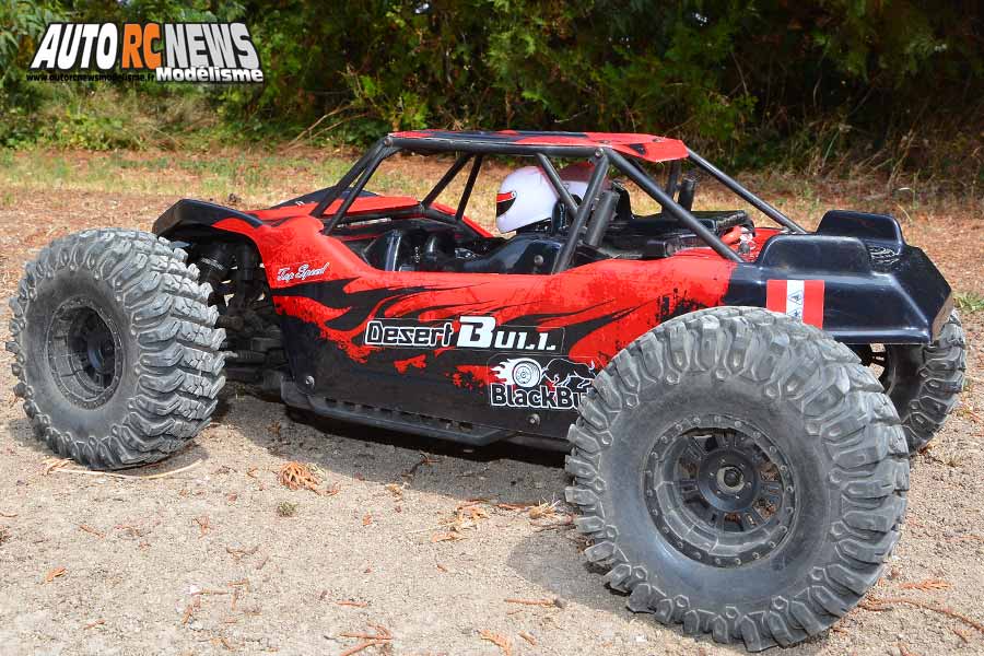 essai voiture blackbull desert bull 1/8 brushless rtr 4wd réf : 94991pro by avio et tiger