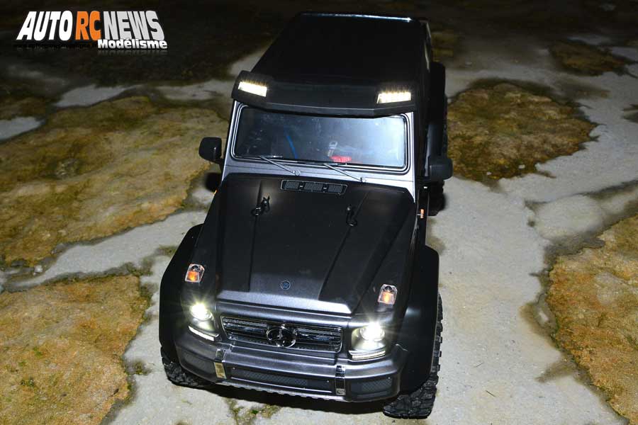 essai traxxas trx-6 crawler 1/10 rtr électrique réf : 88096-4 mercedes benz classe g 63 amg