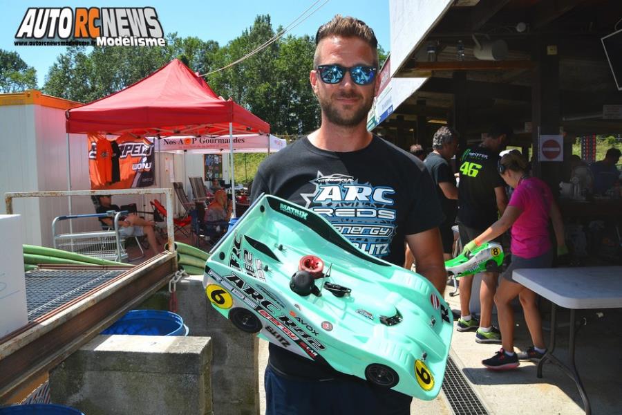 championnats d'europe piste 1/8 thermique 4 x 4 à grenoble au club racg du 1er au 6 juillet 2019