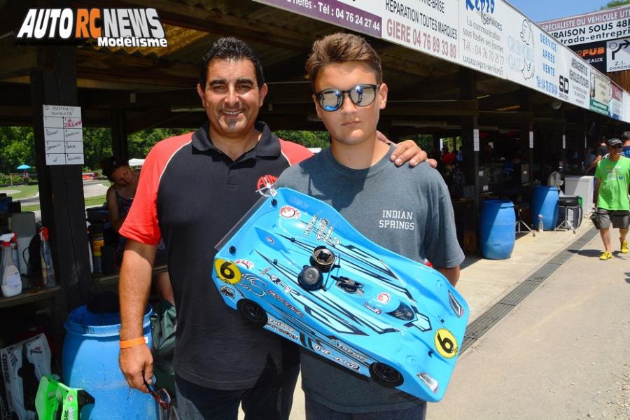 championnats d'europe piste 1/8 thermique 4 x 4 à grenoble au club racg du 1er au 6 juillet 2019