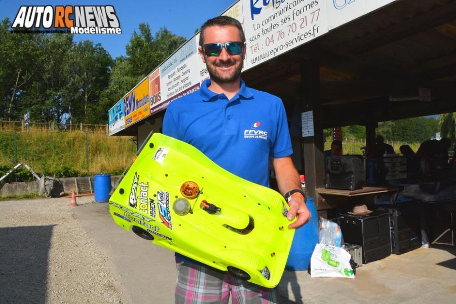 championnats d'europe piste 1/8 thermique 4 x 4 à grenoble au club racg du 1er au 6 juillet 2019