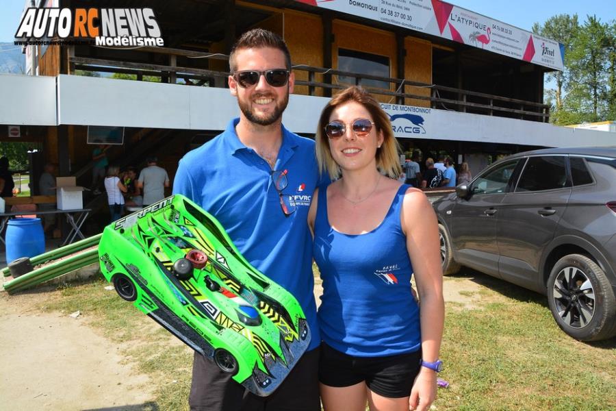 championnats d'europe piste 1/8 thermique 4 x 4 à grenoble au club racg du 1er au 6 juillet 2019