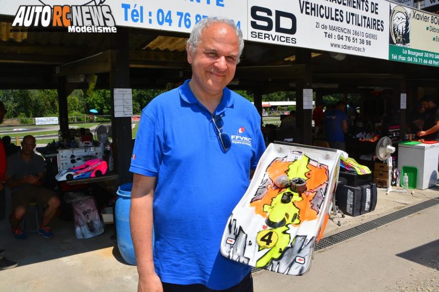 championnats d'europe piste 1/8 thermique 4 x 4 à grenoble au club racg du 1er au 6 juillet 2019