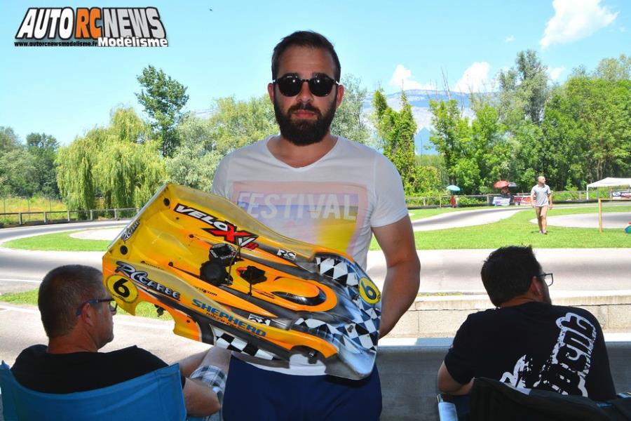 championnats d'europe piste 1/8 thermique 4 x 4 à grenoble au club racg du 1er au 6 juillet 2019