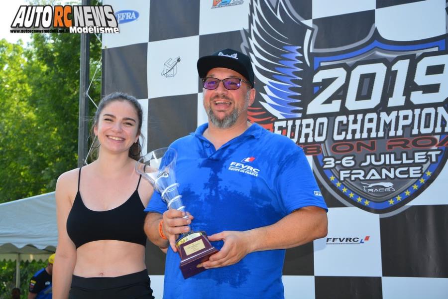 championnats d'europe piste 1/8 thermique 4 x 4 à grenoble au club racg du 1er au 6 juillet 2019