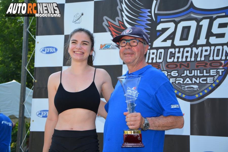 championnats d'europe piste 1/8 thermique 4 x 4 à grenoble au club racg du 1er au 6 juillet 2019