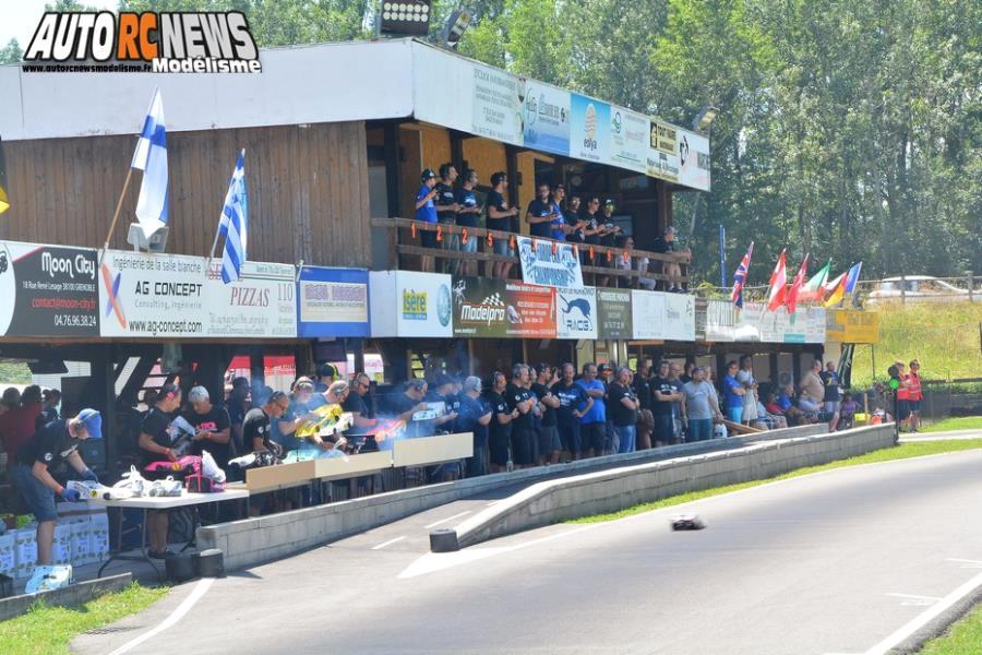 championnats d'europe piste 1/8 thermique 4 x 4 à grenoble au club racg du 1er au 6 juillet 2019