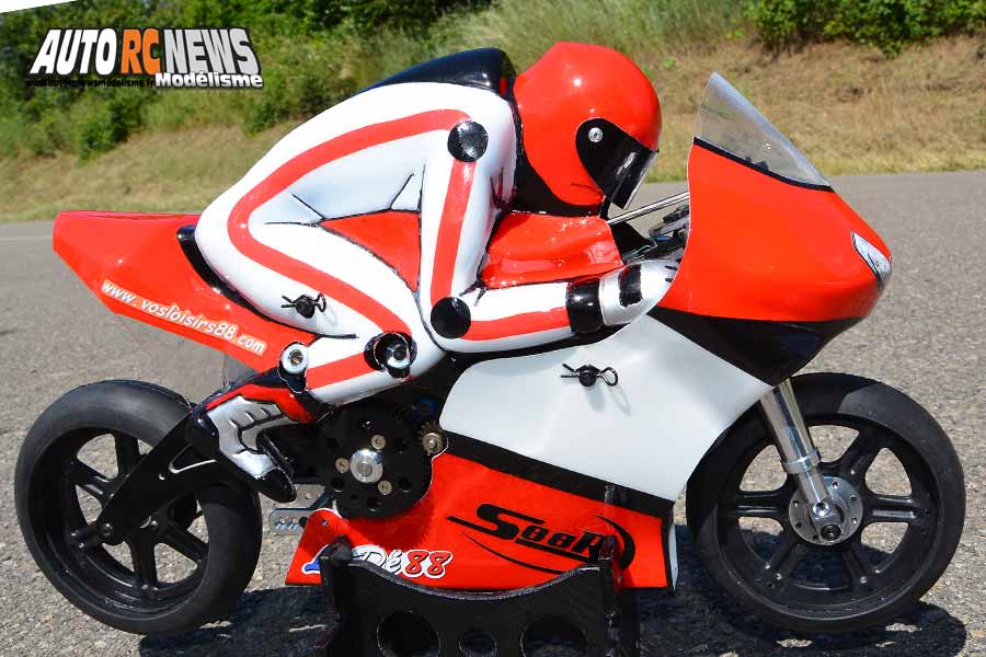 Moto RC /5ème S88R Moto super bike avec frein avant pièces en