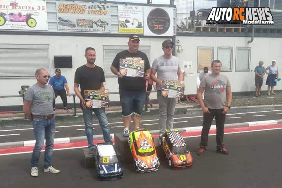 4ème manche challenge piste 1/5 mcd xr5 et mini cooper t2m/fg à chateaubourg club cpbvrc 22 et 23 juin 2019