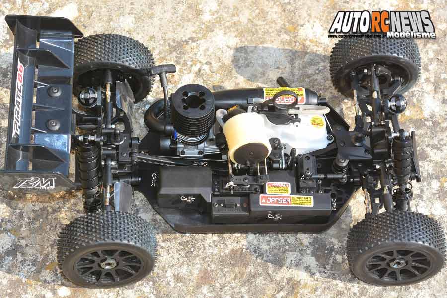 essai t2m pirate 8.6 rtr 1/8 4wd thermique version 2019 réf : t4794or et t4794bu by t2m à faulquemont