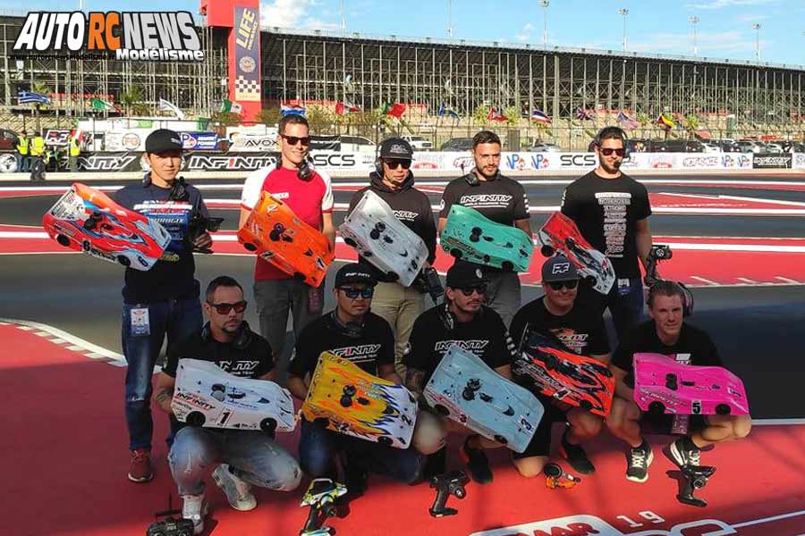 championnat du monde piste 1/8 thermique 4 x 4 à fontana californie du 26 octobre au 2 novembre 2019