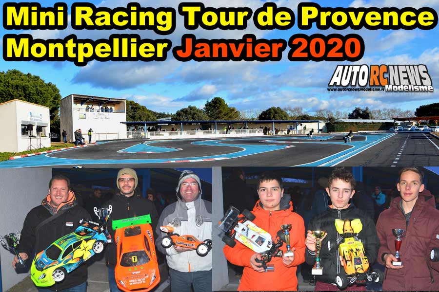 challenge mini racing tour de provence à montpellier au club amo le 19 janvier 2020