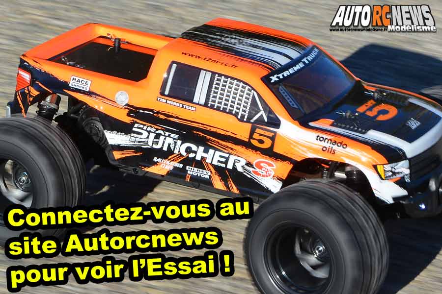 Pirate Puncher S T2M - Voiture électrique RC Ready To Run - JJMstore