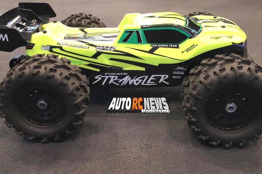 nouveau truggy t2m pirate strangler 1/10 4x4 brushless t4951